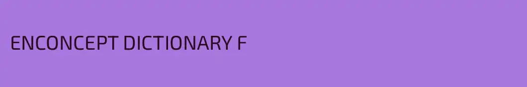 ENCONCEPT DICTIONARY F